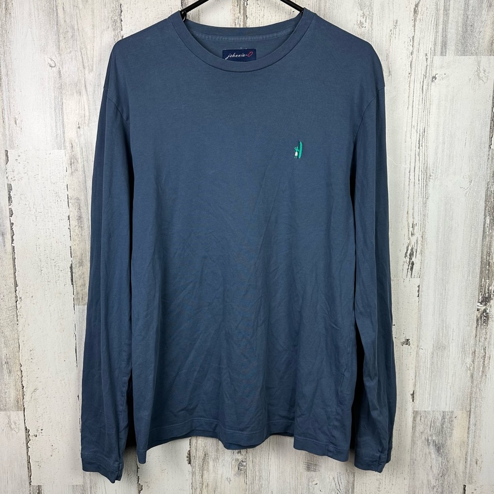 Johnnie-O | Blue Plain Performance Surfer Tee